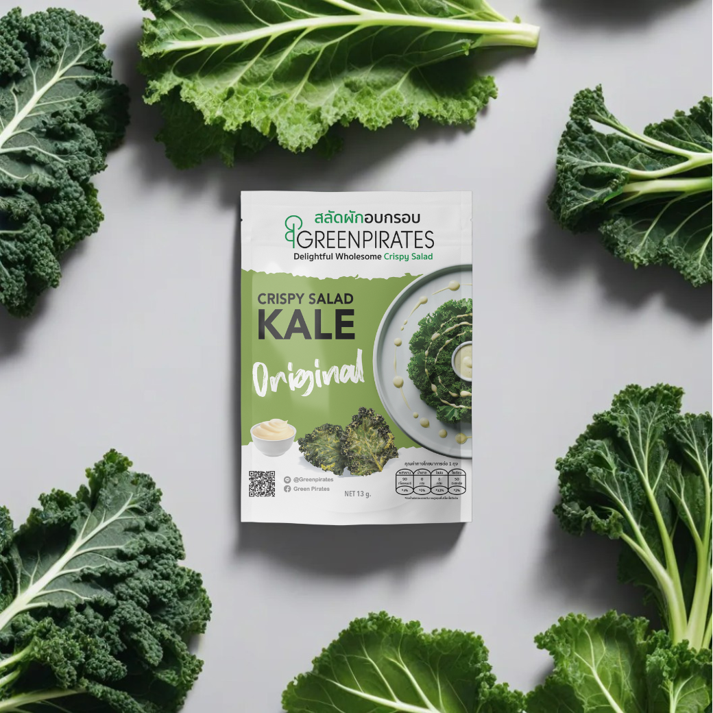 สลัดผักเคลอบกรอบ รสออริจินอล (Crispy Kale Salad)
